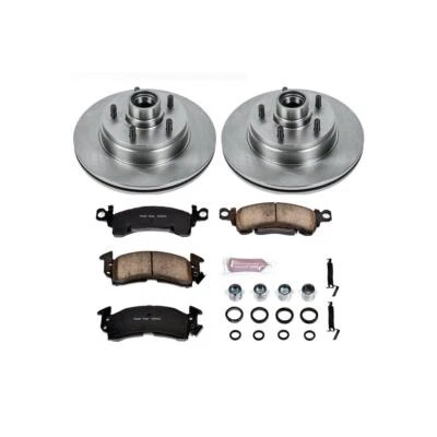 PowerStop Disc Brake Kit - Front - Fits Buick Roadmaster 1991-1996, Cadillac Bro - Image 1 of 4