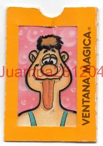 VENTANA MAGICA CROMO NARANJA 1989 BOLLYCAO DAÑADO FALTA CARTON INTERIOR Y ROTURA - Picture 1 of 3