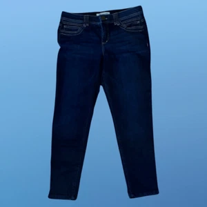 Pantalones de mezclilla Democracy Ab Solution tobillo lavado oscuro talla 12 34x 26 #92 - Imagen 1 de 5
