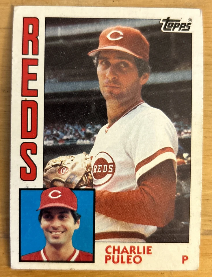 1984 Topps Charlie Puleo Baseball Card #273 Reds Pitcher GD/VG O/C - Image 1 of 2