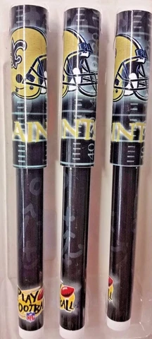 NFL New Orleans Saints Ball Point Pens, NEW (Pack of 6) Cover
