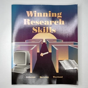 Winning Research Skills Paperback Nancy P Johnson Veering West Key Number System - Picture 1 of 8