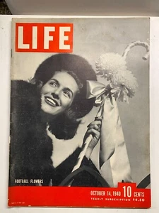 LRG Life Oct 1940 WWII London Underground Nazis HITLER Japanes Roosevelt VTG ADS - Picture 1 of 10