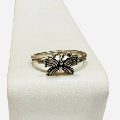 James Avery Festival Butterfly Ring Sterling Silver Size 8.25 - Image 1 of 4
