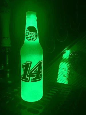 NASCAR #14 Tony Stewart Racing Beer Bottle 12oz Beer Bottle Light LED Mens - Image 1 of 3