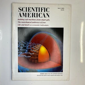 Scientific American Vintage Magazine 1993 May Seismic Waves Core Mantle Boundary - Picture 1 of 2