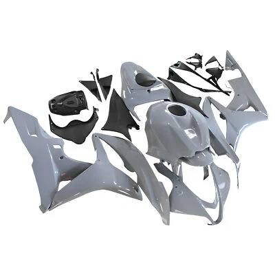 ABS Fairings Plastic Cement Grey Kit for 2007 2008 CBR600RR 07 08 Honda Bodywork Foto 1 de 4