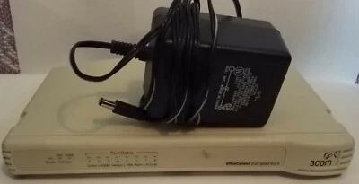Network 8-Ports External Hub With Power Supply 3Com Office Connect (3C16753)  - Image 1 of 3