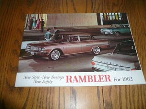 Folleto de ventas de Rambler 1962 - original - vintage - con desplegables - Imagen 1 de 11
