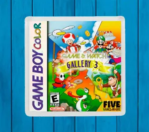 GAME & WATCH GALLERY 3 NINTENDO GAMEBOY COLOR FRIDGE MAGNET IMAN NEVERA - Imagen 1 de 1