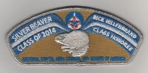 NCAC CSP SA-184, Silver Beaver Series, Class of 2014 - Rick Hillenbrand, Mint! - Picture 1 of 1