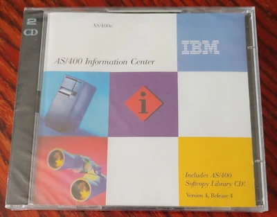 IBM AS/400 INFORMATION CENTER SOFTCOPY LIBRARY VERS. 4 REL. 4 - NUOVO SIGILLATO  - Imagen 1 de 4