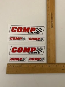 6 Decals, 2 sheets,Comp Cams,Decal, Logo Sticker, Sticker Decoration,  - Bild 1 von 2