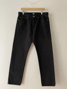 Carhartt WIP Pontiac Hose W33 L32 schwarz gerades Bein Hose (32) - Bild 1 von 12
