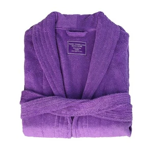 Bathrobe Mens,Pure Cotton Robe for Men,Terry Cloth Bathrobe, Thick Spa-Grade ... - Picture 1 of 7