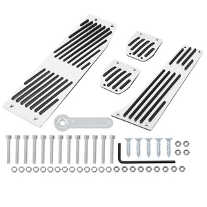 Footrest Brake Pedal Pad Cover Kit for BMW M3 E93 E46 2000-2013 - Picture 1 of 7