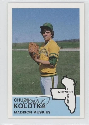 1982 Fritsch Midwest League Stars of Tomorrow Charles Kolotka #36 - Image 1 of 2