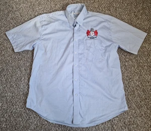 GLOUCESTER RUGBY Formal Dress Embroidered Logo Shirt - UK Size: XL Extra Large - Picture 1 of 3