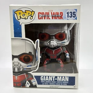 Funko Pop! Marvel #135 Captain America Civil War Giant Man New Vinyl Bobble-Head - Picture 1 of 8