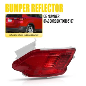 For Toyota RAV4 2013 2014 2015 Right Passenger Rear Bumper Fog Light Reflector - Picture 1 of 12