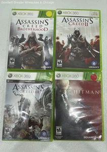 Microsoft Xbox 360 Assassin'S Creed Brotherhood II III Hitman Absolution Games - Bild 1 von 7