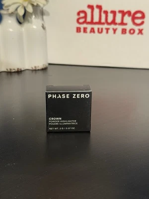 RESALTADOR FASE CERO CROWN POWER 2g/0.07oz tamaño de muestra de lujo en caja  Foto 1 de 4