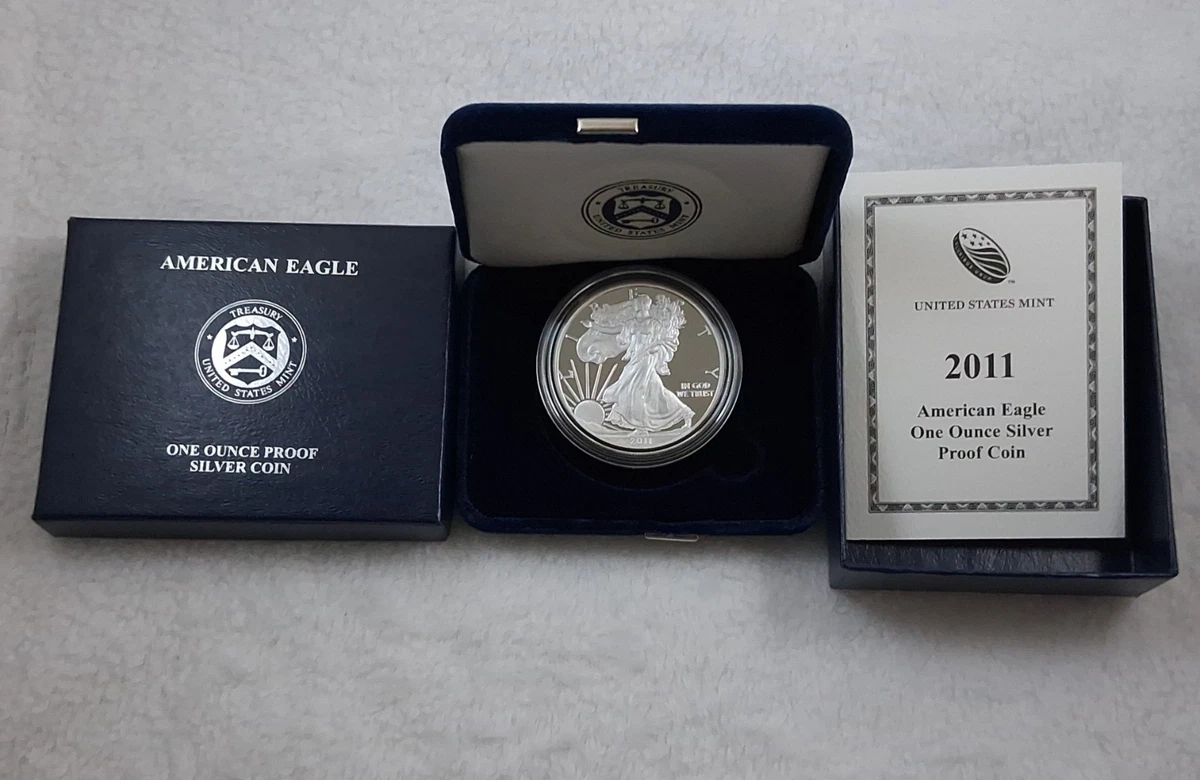 2011 American Eagle Proof Silver Bullion Coins for sale | eBay