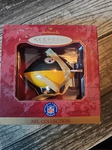 Hallmark Keepsake Christmas Ornament NFL Pittsburgh STEELERS BLIMP 1997 New NIB - Picture 1 of 4