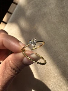 2 925 Sterling Silver Ring Set - Picture 1 of 5