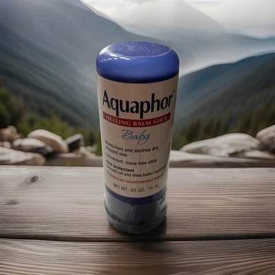 Palo de bálsamo curativo para bebés Aquaphor - 0,65 oz NUEVO Y SELLADO Foto 1 de 2