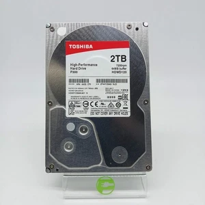 Toshiba 3.5" High Performance Hard Drive 2TB SATA III 6Gbps HDD P300 - Picture 1 of 2