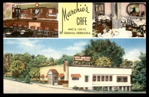 AK Marchio's Cafe Innen- und Außenansicht, Omaha, Nebraska - Bild 1 von 2