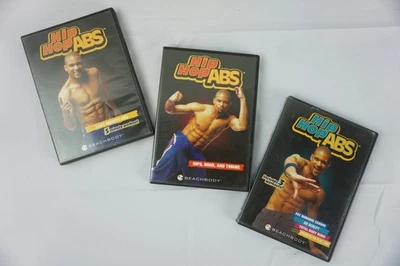 BeachBody Hip Hop Abs DVD 3 Disc Workout Set Ultimate Ab Sculpting System - Image 1 of 4