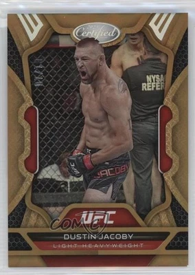 2023 Panini Chronicles UFC Certified Gold /10 Dustin Jacoby #223 - Image 1 of 2