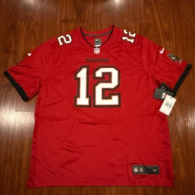 Nike Men’s Tom Brady Tampa Bay Buccaneers Game Version Jersey XXL 2XL NFL Bucs - Image 1 of 4