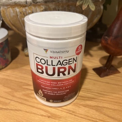 Vitauthority Multi Collagen Burn Powder Unflavored 5.73oz Exp. 05/2027  - Image 1 of 3