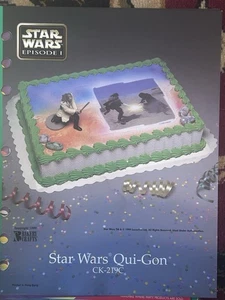 Star Wars Cake Advertisment 90s Qui-Con Cake Craft - Picture 1 of 1
