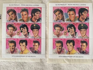 Elvis Presley St. Vincent Briefmarken Set (je 2) - Bild 1 von 5