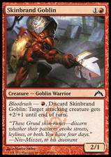 Magic the Gathering MTG Skinbrand Goblin (105) Gatecrash   LP
