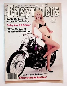 1987 April Easyriders Motorcycle Magazine David Mann Harley-Davidson Bikers - Picture 1 of 12
