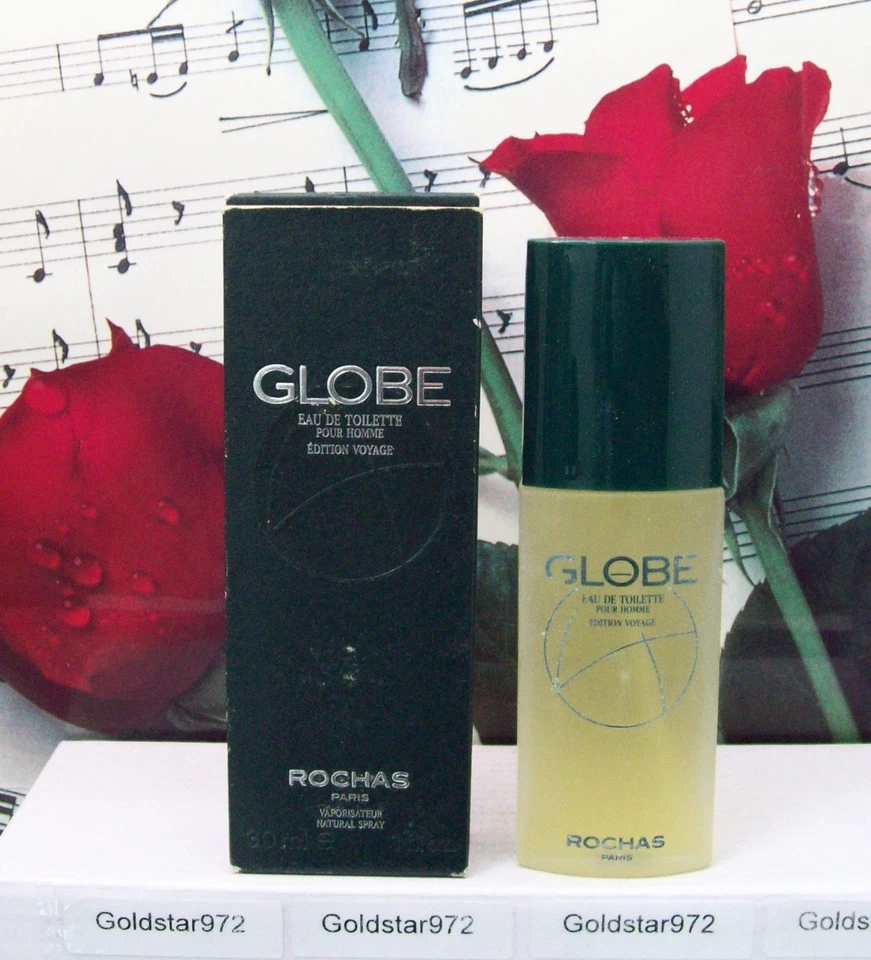 Men's Vintage Globe by Rochas Paris Edition Voyage 1 FL Oz EDT Spray