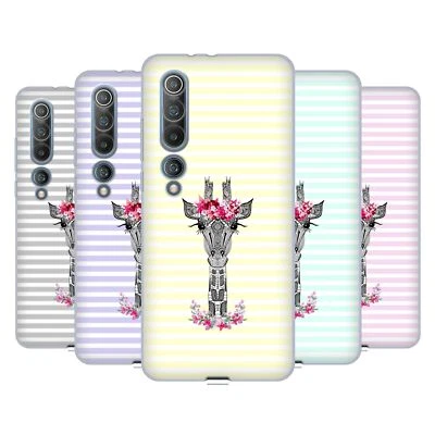 OFFICIAL MONIKA STRIGEL GIRAFFE AND STRIPES SOFT GEL CASE FOR XIAOMI PHONES - Image 1 of 4
