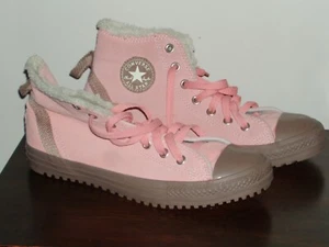 CONVERSE All Star TIME FOR THE WARM UP Rosa Gamuza Camisetas Altas EE. UU. Talla 6 EUR 38,5 - Imagen 1 de 6