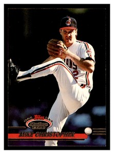 1993 Topps Stadium Club #308 MIKE CHRISTOPHER Cleveland Indians