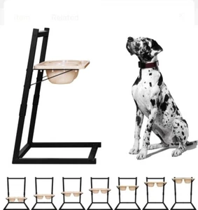 Adjustable Elevated Dog Bowl - Picture 1 of 5