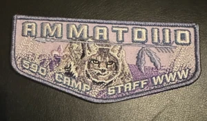 BSA OA 590 AMMATDIIO LODGE CAMP STAFF 2023 FLAP ISSUE F-4 - Picture 1 of 1