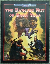  AD&D 2nd Edition Dancing Hut of Baba Yaga Pre-Owned VG++