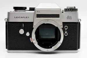 Leica Leitz Wetzlar Leicaflex SL 35 mm SLR camera RARE - SILVER DIALS *As Is* - Picture 1 of 7