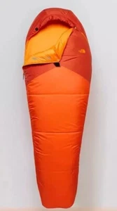 NWT The North Face Wasatch Sleeping Bag Right Hand Orange NF0A52EZB03-LNG-RH - Picture 1 of 9
