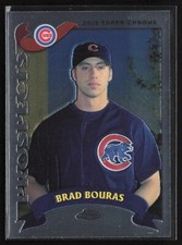 2002 Topps Traded & Rookies #T246 Brad Bouras     RC Chicago Cubs Card